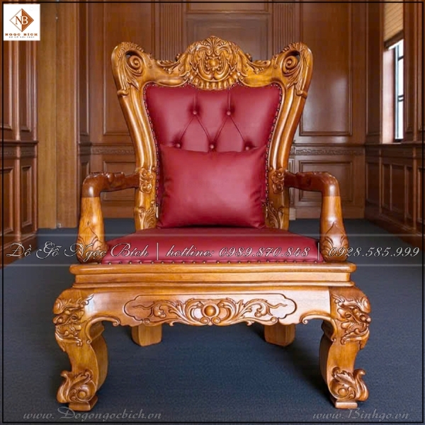 Gợi Ý Các Mẫu Ghế Lãnh Đạo Gỗ Tự Nhiên Sang Trọng Được Ưa Chuộng Tại Đồ Gỗ Ngọc Bích