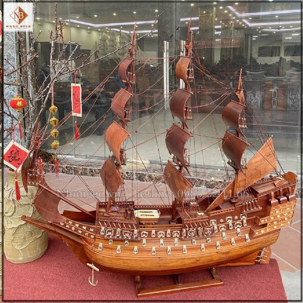 Tìm xưởng sản xuất trực tiếp mô hình thuyền buồm gỗ xuất khẩu
