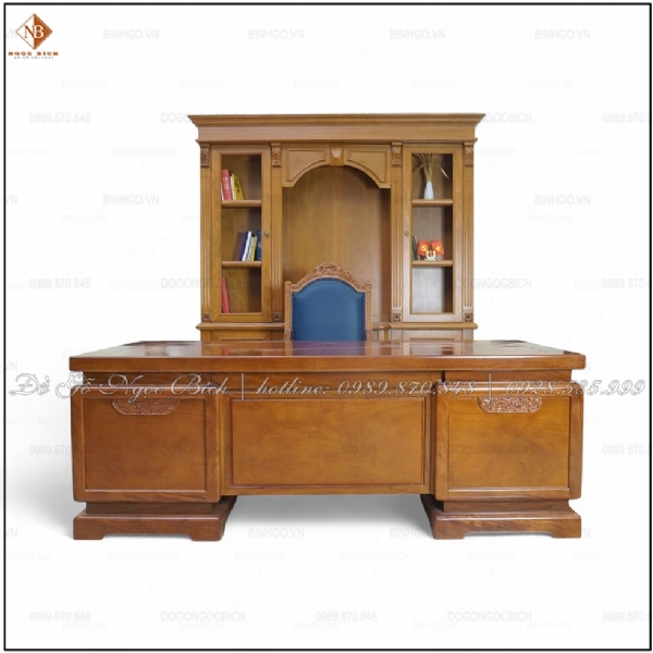 Giá bàn Lãnh đạo gỗ Gõ Đỏ tại Hà Nội